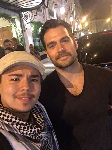 henry cavill with fans